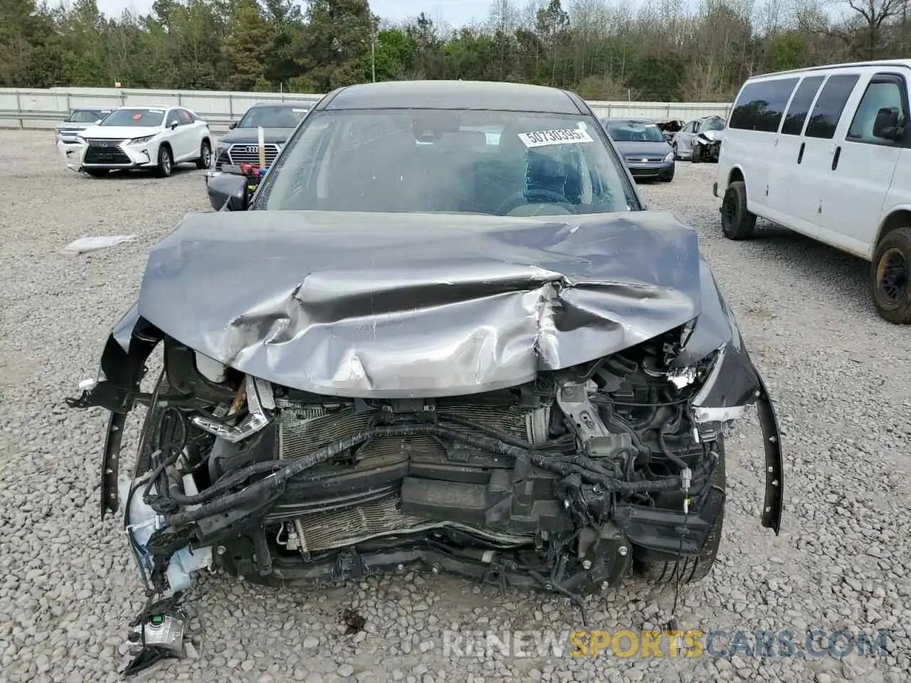 5 Photograph of a damaged car 5N1AT2MT4LC808927 NISSAN ROGUE 2020
