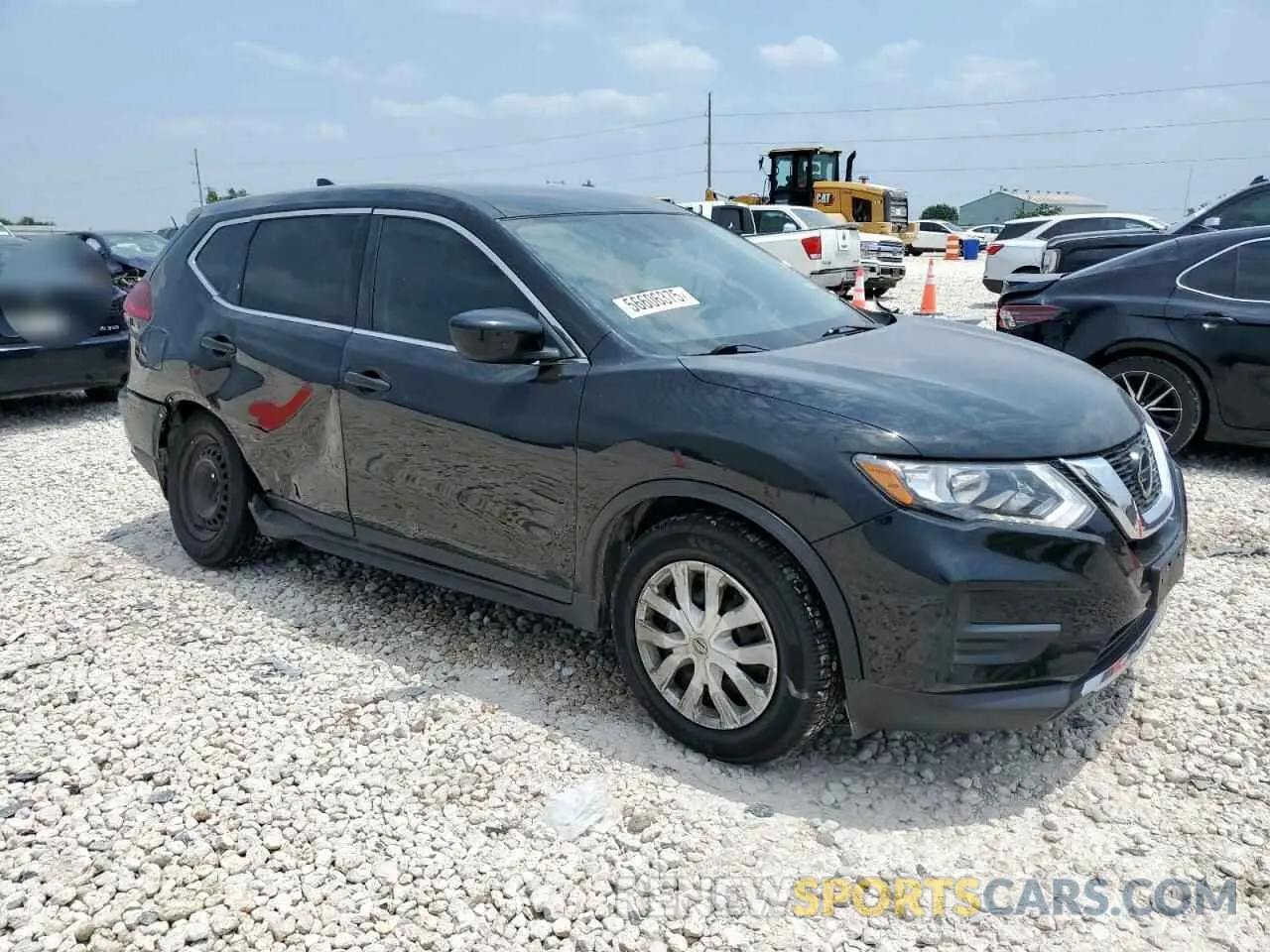 4 Photograph of a damaged car 5N1AT2MT5LC743697 NISSAN ROGUE 2020