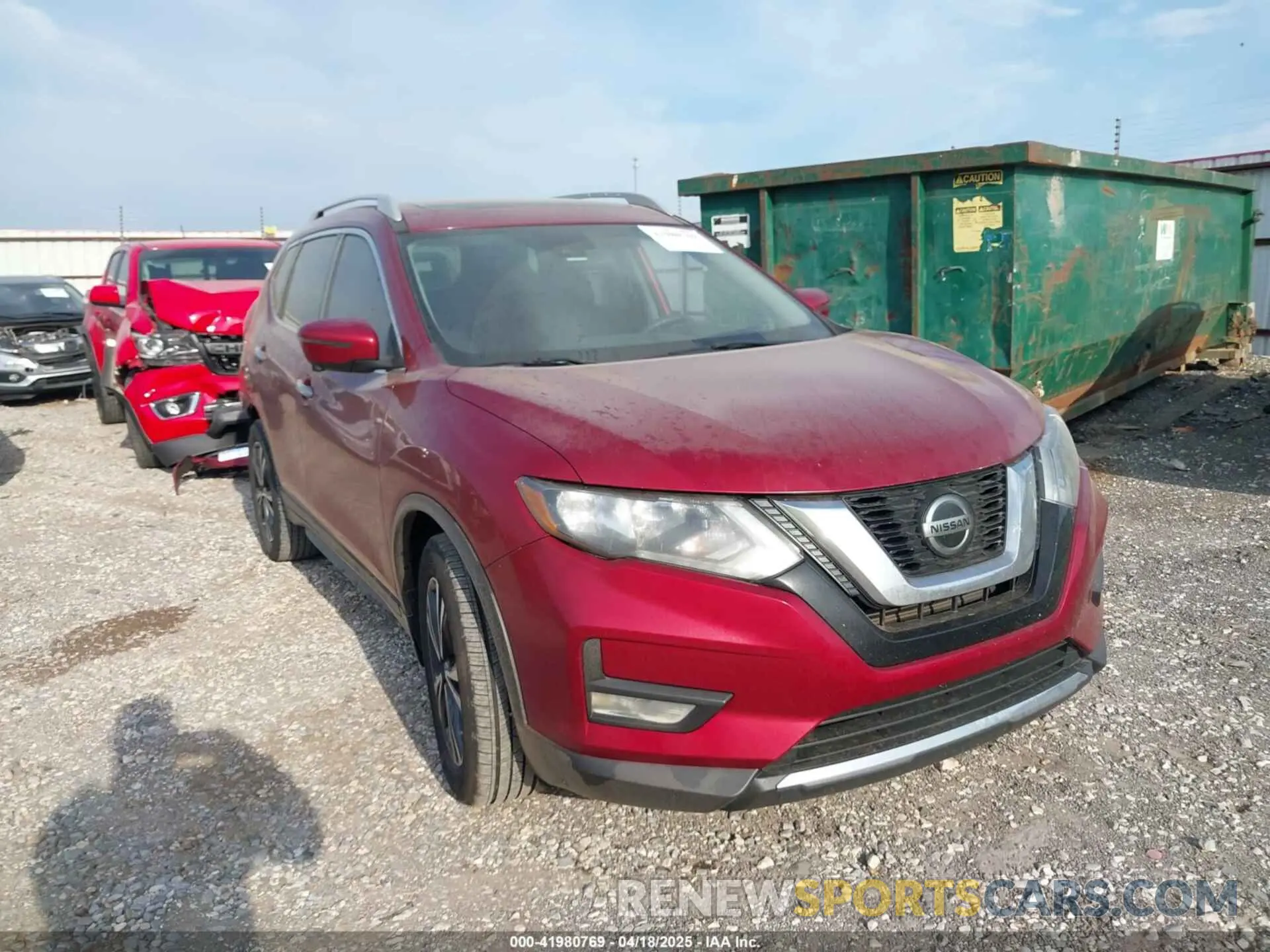 1 Photograph of a damaged car 5N1AT2MT5LC754506 NISSAN ROGUE 2020