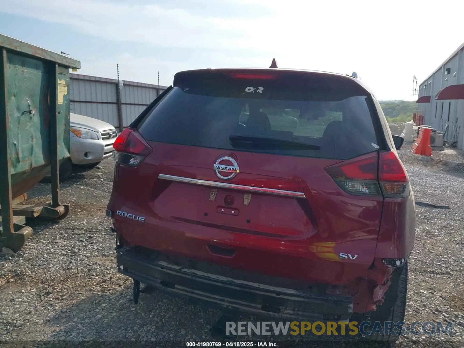 17 Photograph of a damaged car 5N1AT2MT5LC754506 NISSAN ROGUE 2020