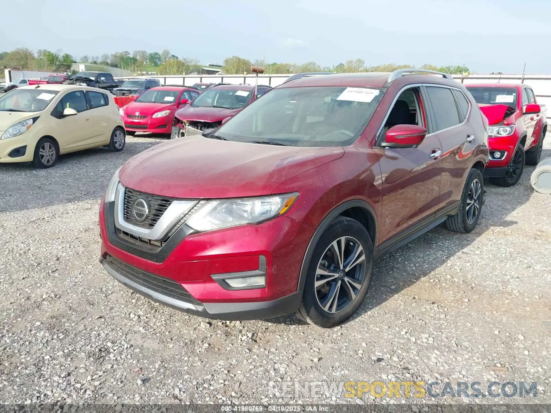2 Photograph of a damaged car 5N1AT2MT5LC754506 NISSAN ROGUE 2020