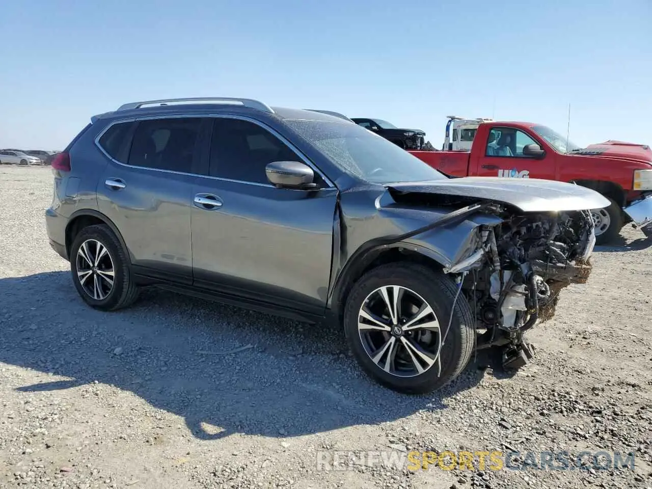 4 Photograph of a damaged car 5N1AT2MT5LC782712 NISSAN ROGUE 2020