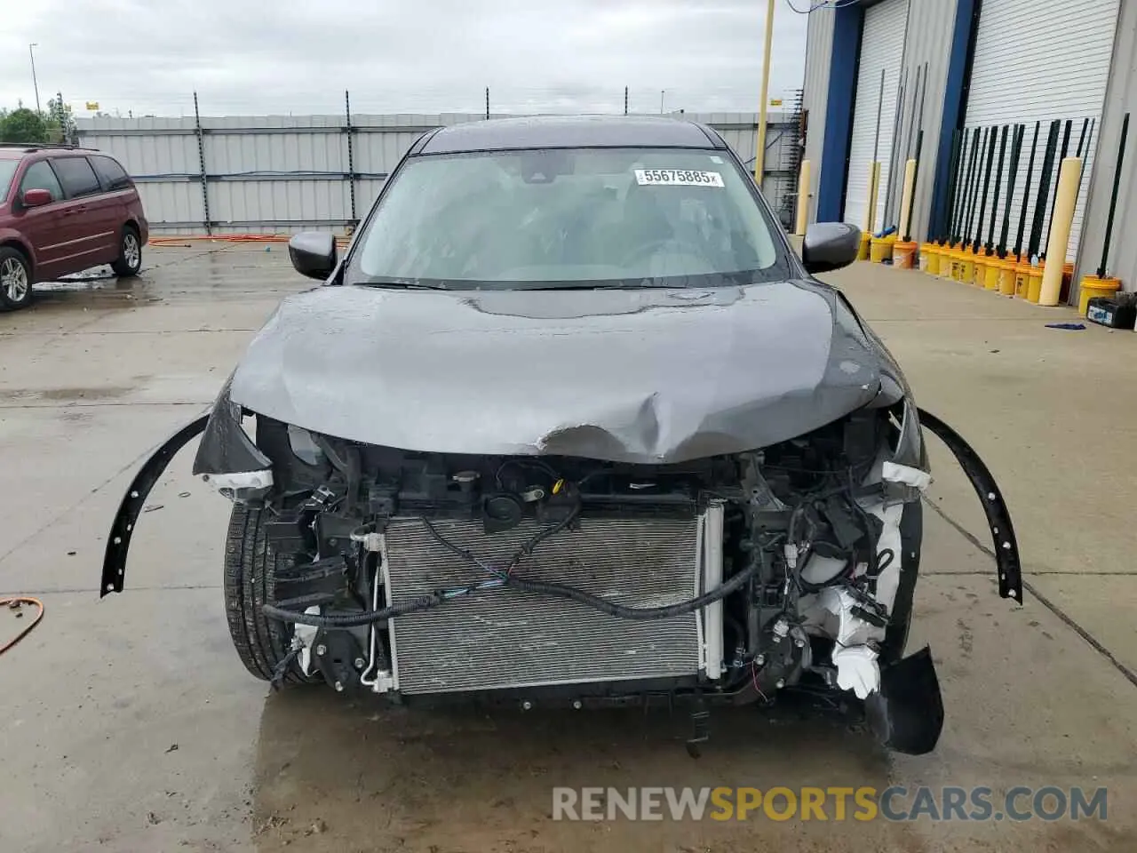 5 Photograph of a damaged car 5N1AT2MT5LC813389 NISSAN ROGUE 2020