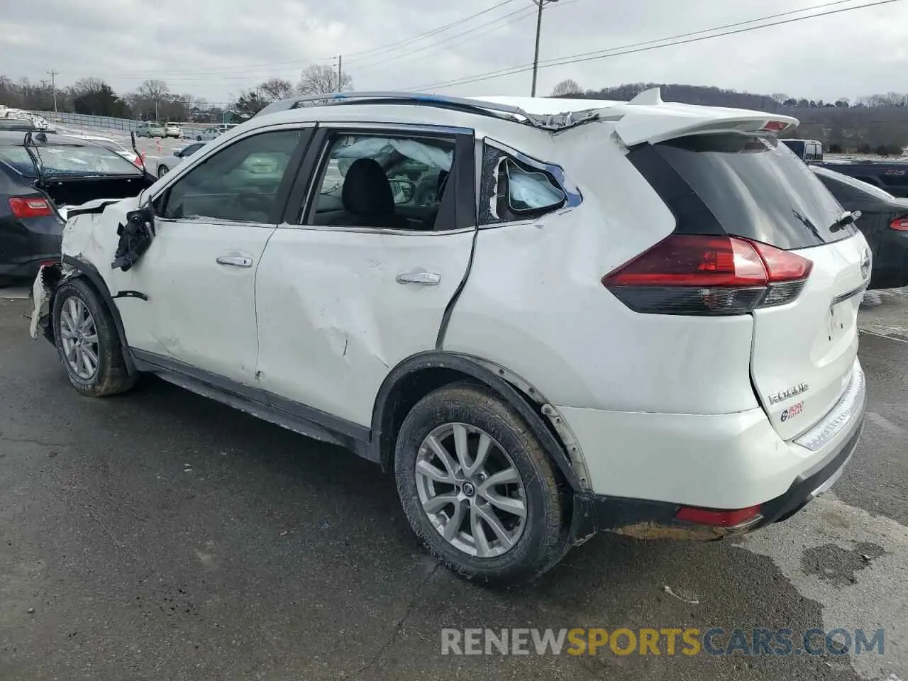 2 Photograph of a damaged car 5N1AT2MT6LC717402 NISSAN ROGUE 2020