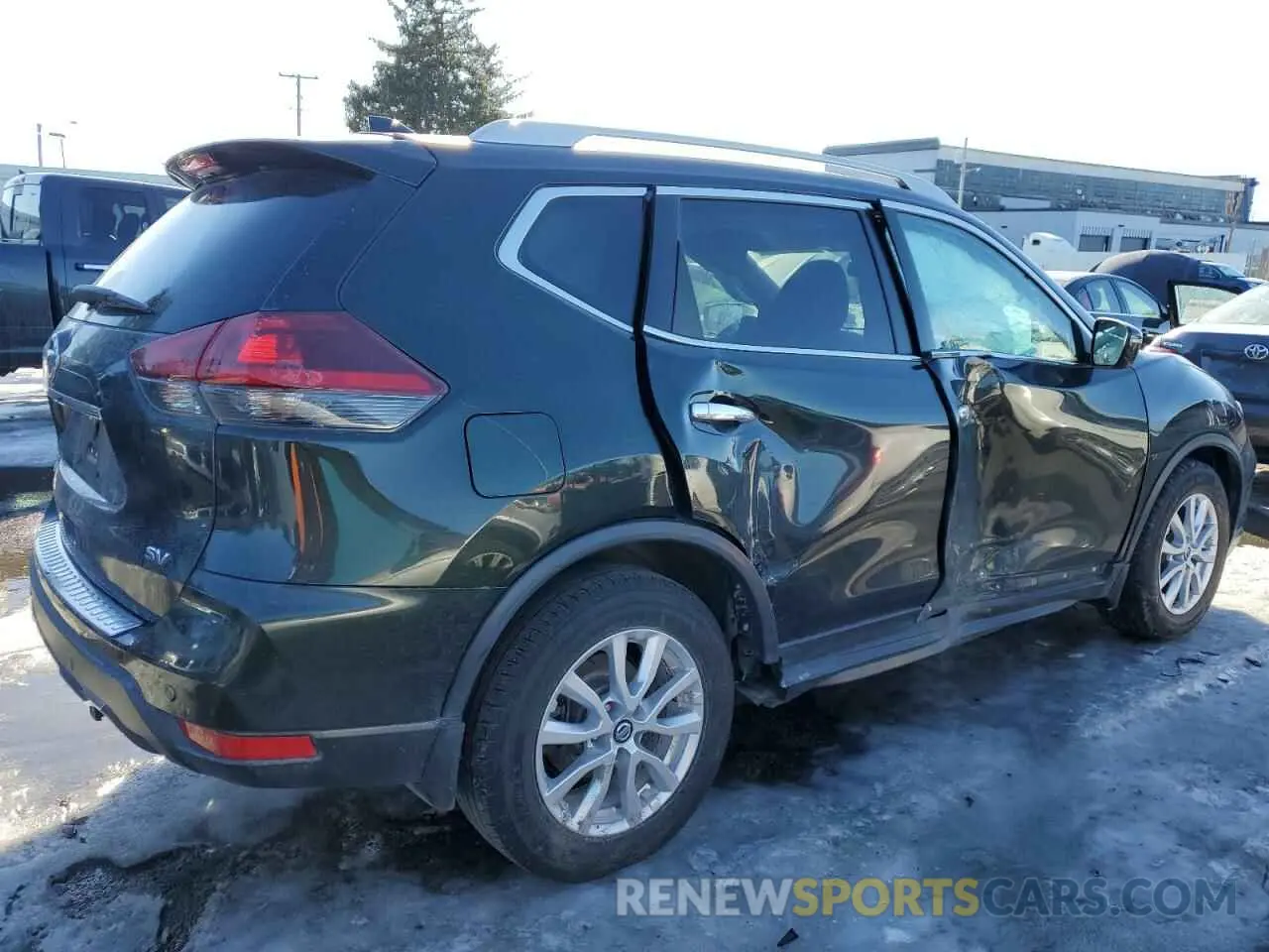 3 Photograph of a damaged car 5N1AT2MT6LC752506 NISSAN ROGUE 2020