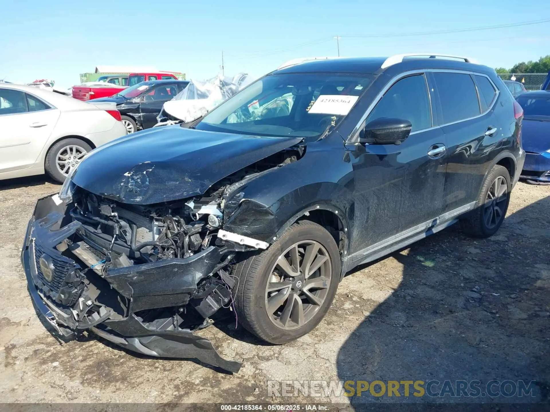 2 Photograph of a damaged car 5N1AT2MT6LC816298 NISSAN ROGUE 2020