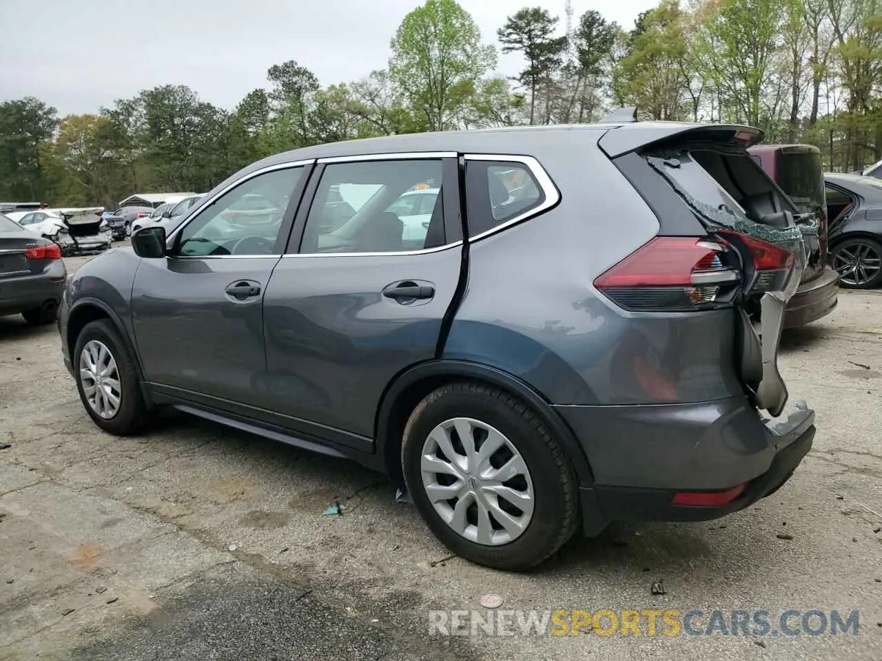 2 Photograph of a damaged car 5N1AT2MT6LC819766 NISSAN ROGUE 2020