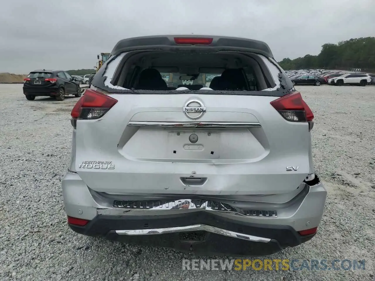 6 Photograph of a damaged car 5N1AT2MT7LC736752 NISSAN ROGUE 2020