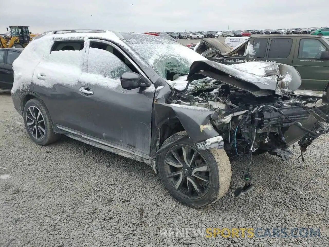 4 Photograph of a damaged car 5N1AT2MT7LC737383 NISSAN ROGUE 2020