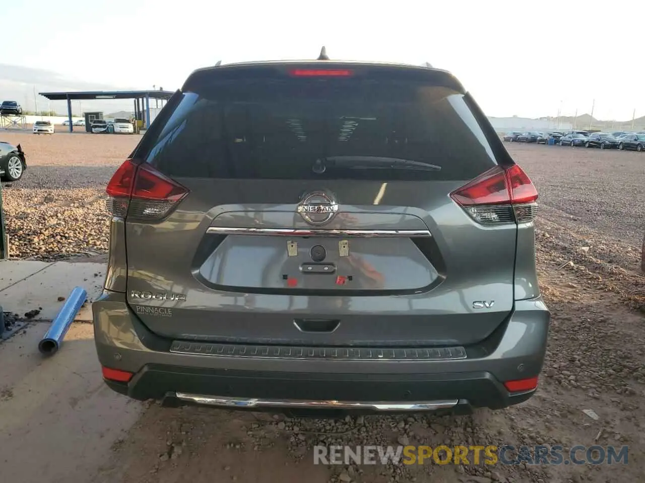 6 Photograph of a damaged car 5N1AT2MT7LC750523 NISSAN ROGUE 2020