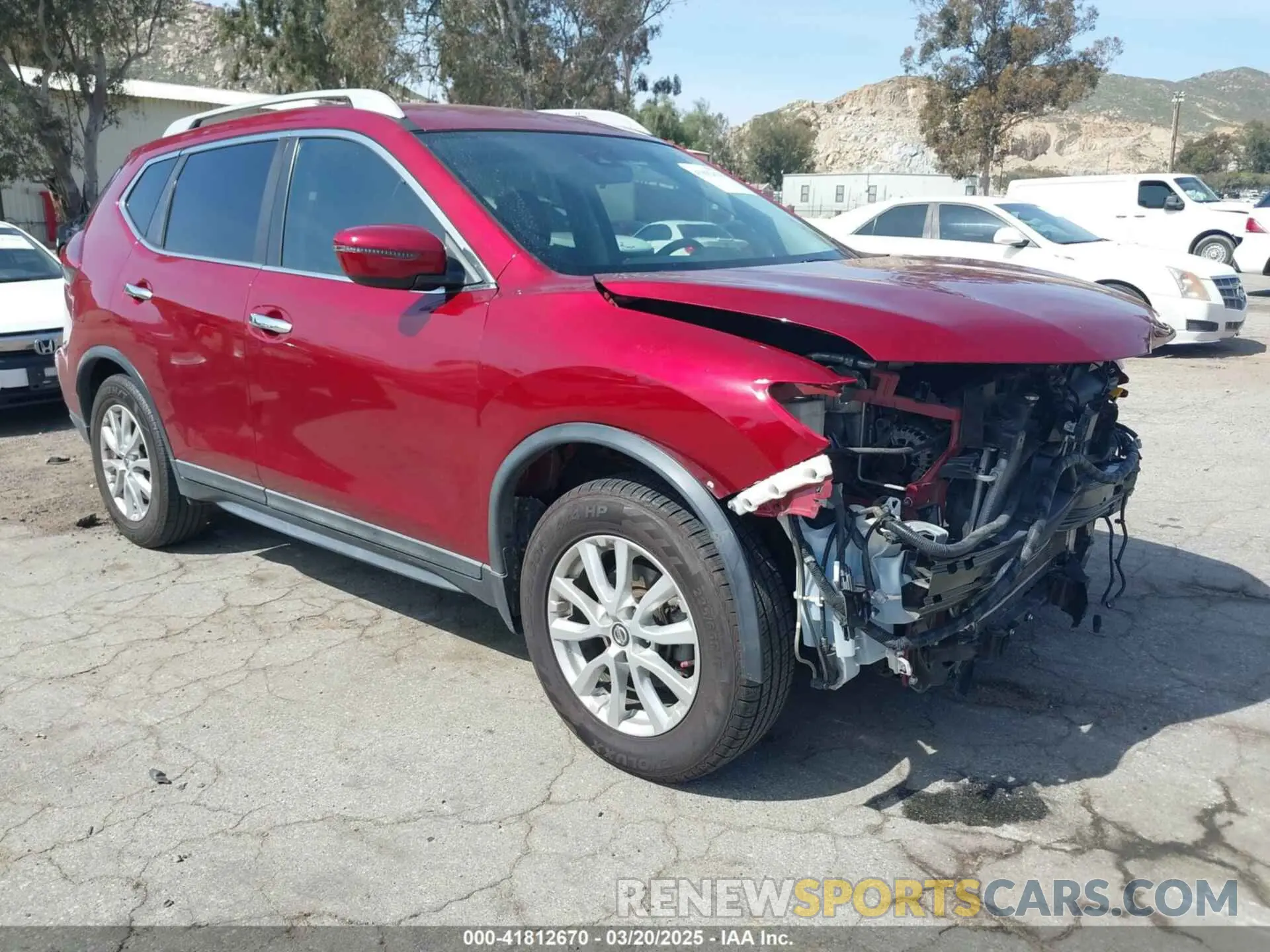 1 Photograph of a damaged car 5N1AT2MT7LC754894 NISSAN ROGUE 2020