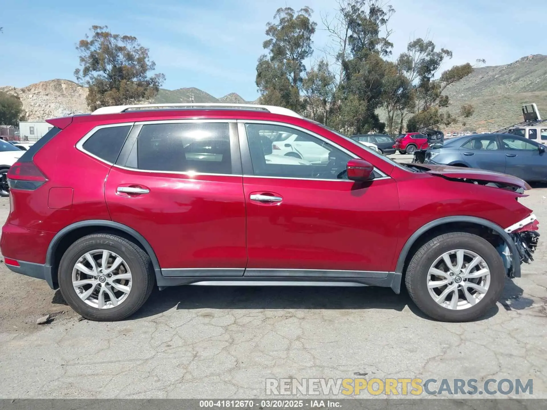 14 Photograph of a damaged car 5N1AT2MT7LC754894 NISSAN ROGUE 2020