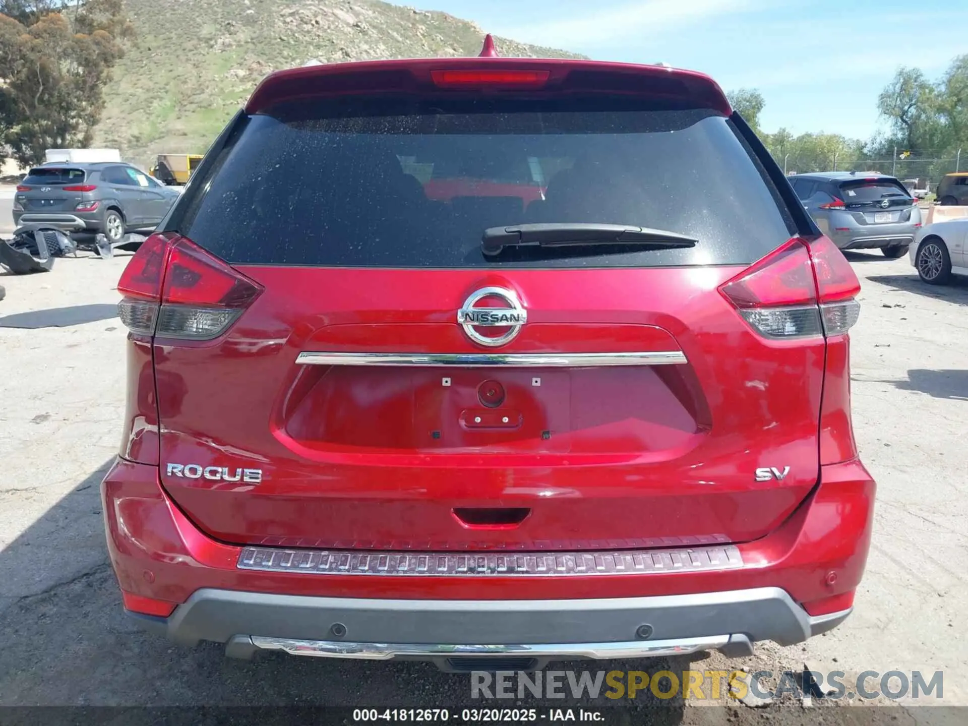 17 Photograph of a damaged car 5N1AT2MT7LC754894 NISSAN ROGUE 2020