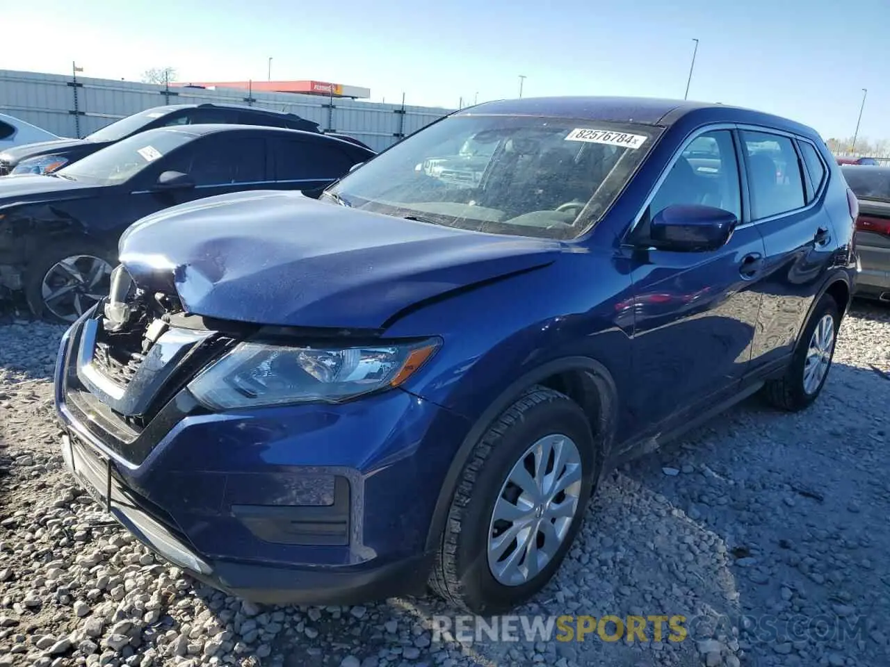 1 Photograph of a damaged car 5N1AT2MT7LC760260 NISSAN ROGUE 2020