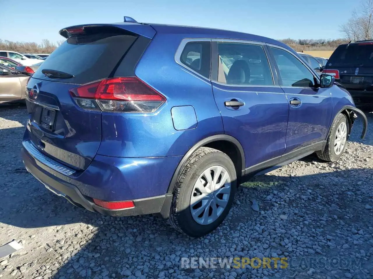 3 Photograph of a damaged car 5N1AT2MT7LC760260 NISSAN ROGUE 2020
