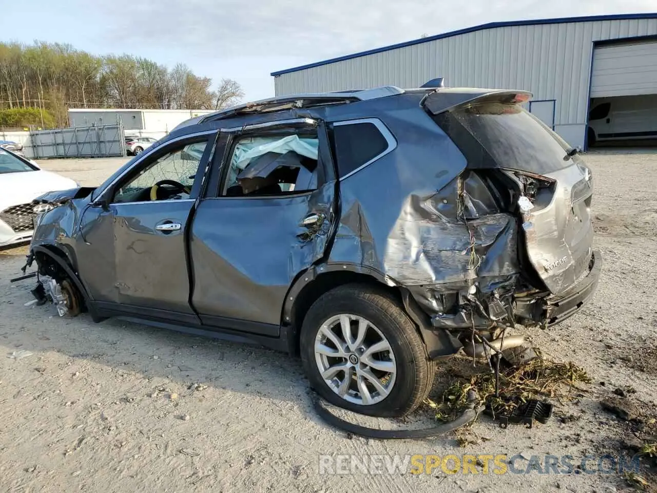 2 Photograph of a damaged car 5N1AT2MT7LC816357 NISSAN ROGUE 2020