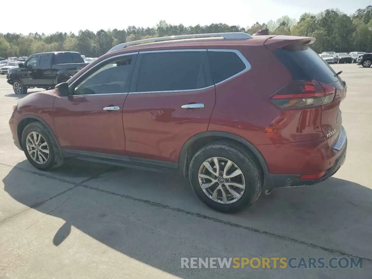 2 Photograph of a damaged car 5N1AT2MT8LC707227 NISSAN ROGUE 2020