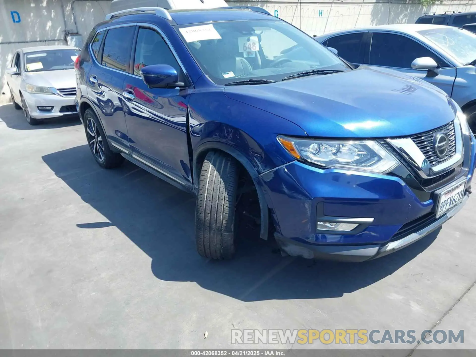 1 Photograph of a damaged car 5N1AT2MT8LC709429 NISSAN ROGUE 2020