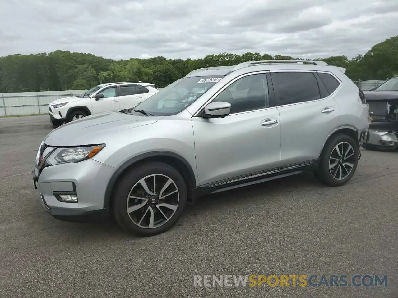 1 Photograph of a damaged car 5N1AT2MT8LC720768 NISSAN ROGUE 2020