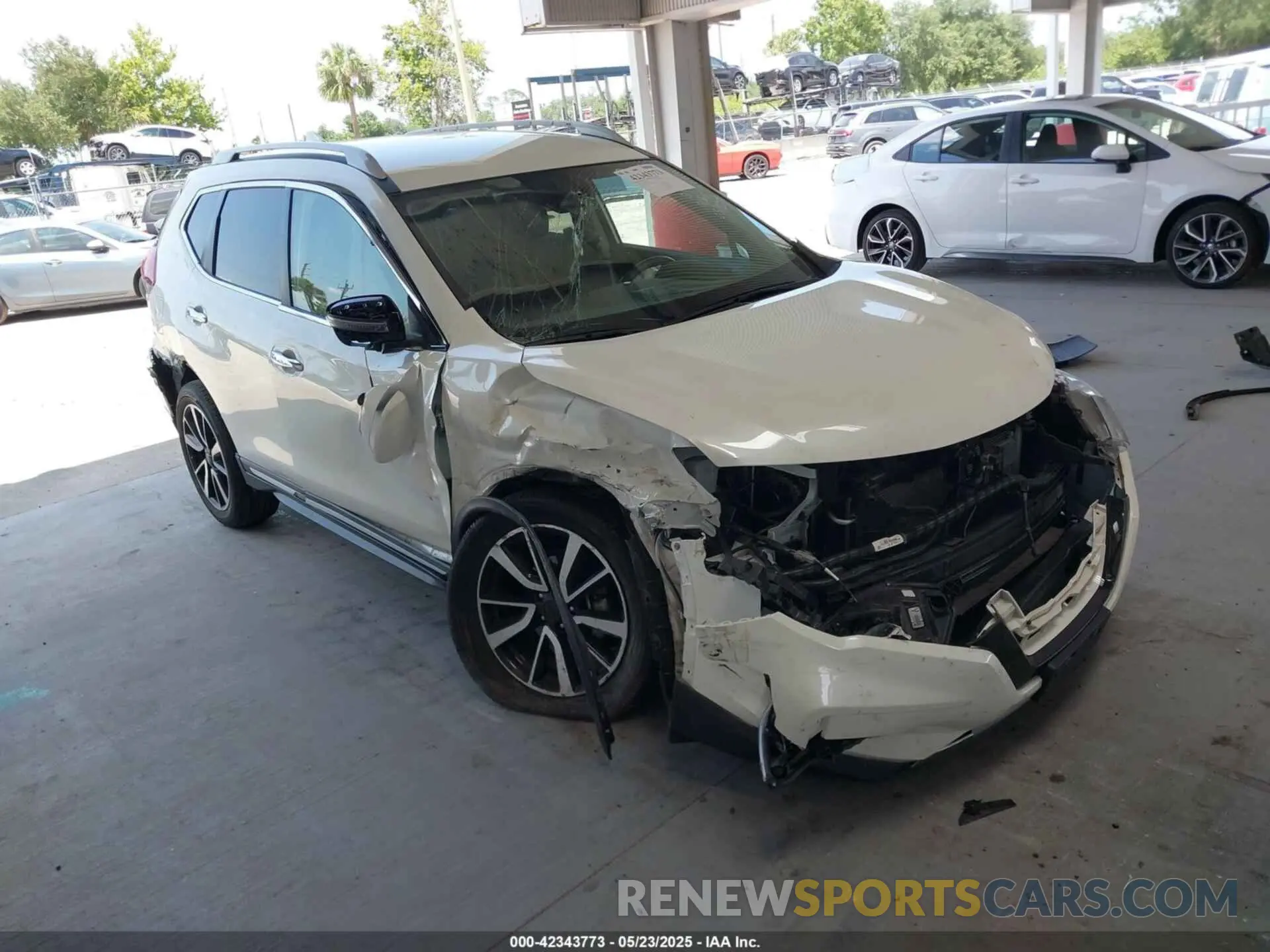 1 Photograph of a damaged car 5N1AT2MT8LC751633 NISSAN ROGUE 2020