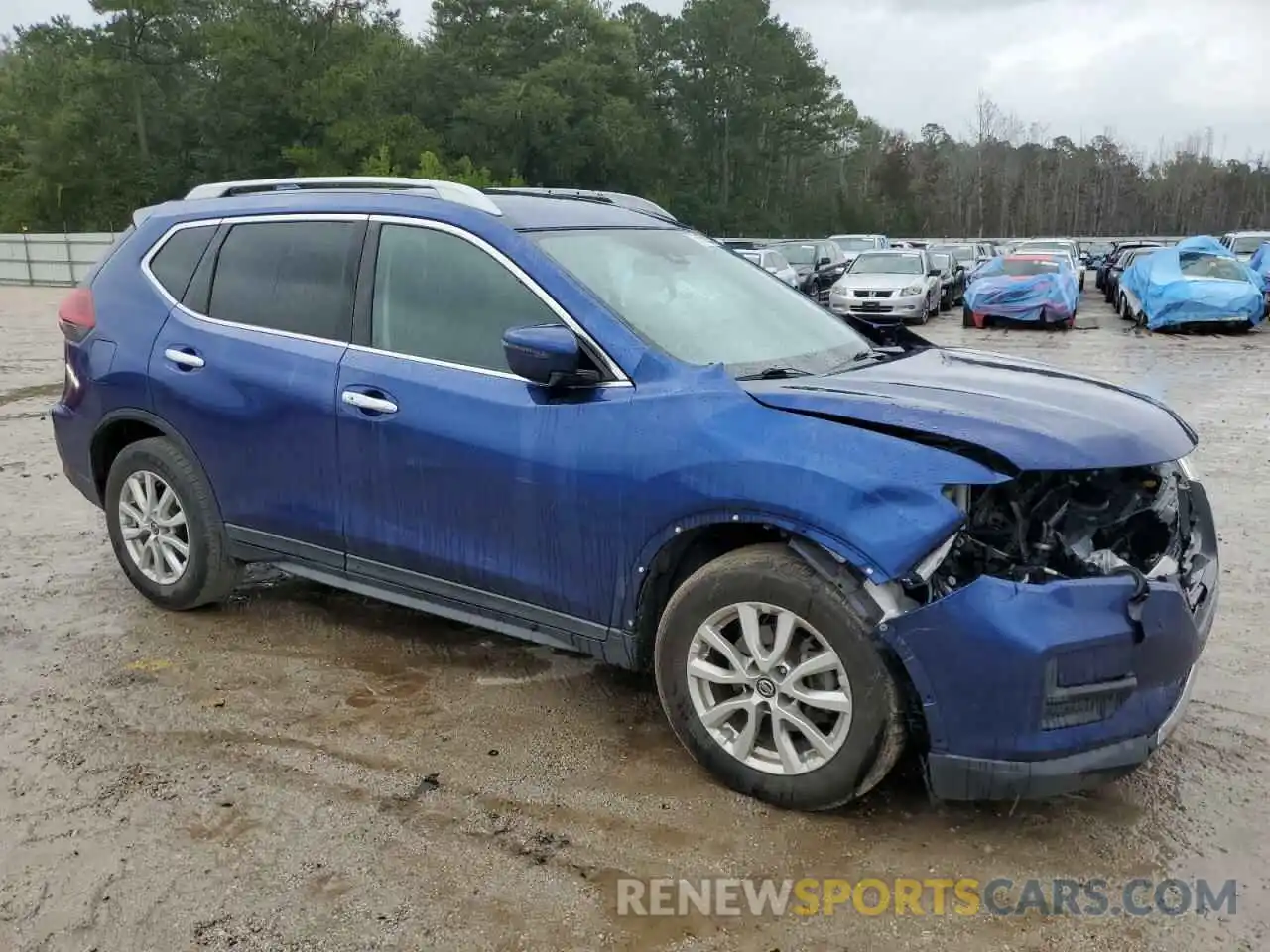 4 Photograph of a damaged car 5N1AT2MT8LC767086 NISSAN ROGUE 2020