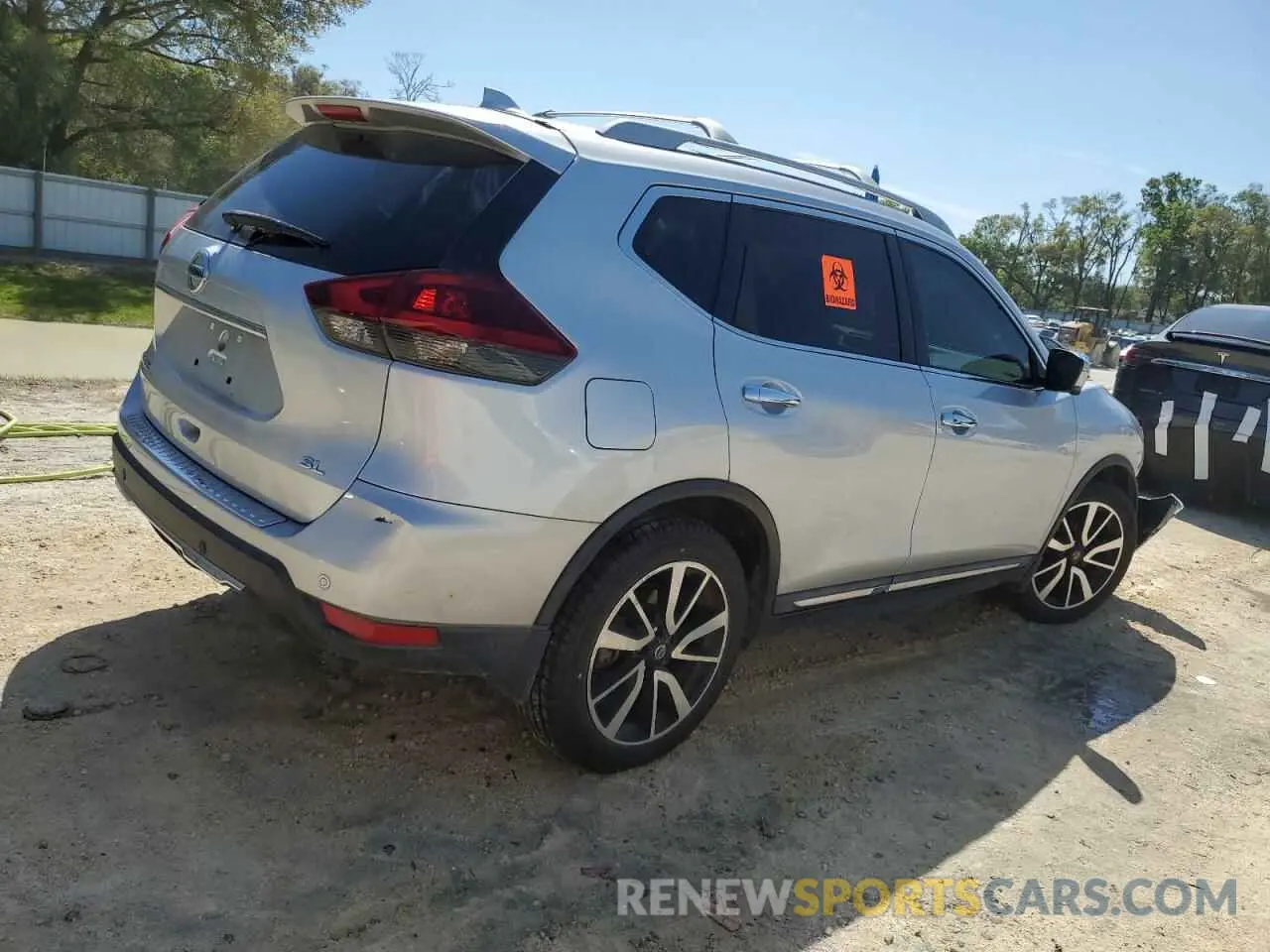 3 Photograph of a damaged car 5N1AT2MT8LC771316 NISSAN ROGUE 2020