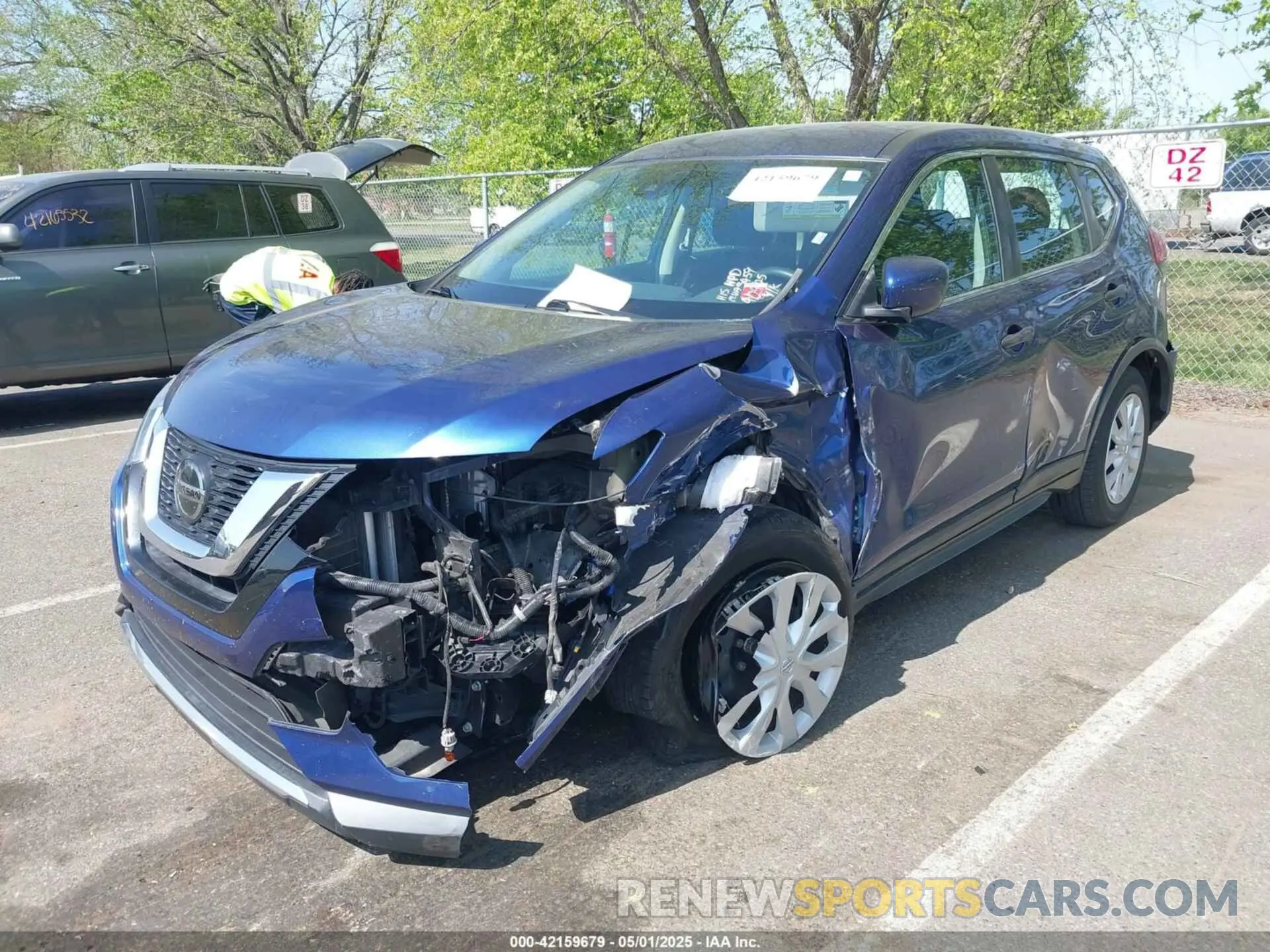 2 Photograph of a damaged car 5N1AT2MT8LC793459 NISSAN ROGUE 2020