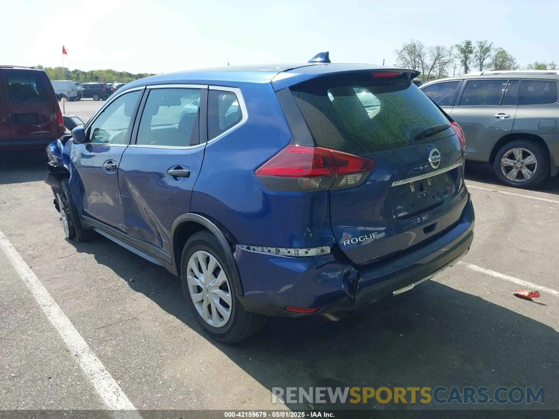 3 Photograph of a damaged car 5N1AT2MT8LC793459 NISSAN ROGUE 2020