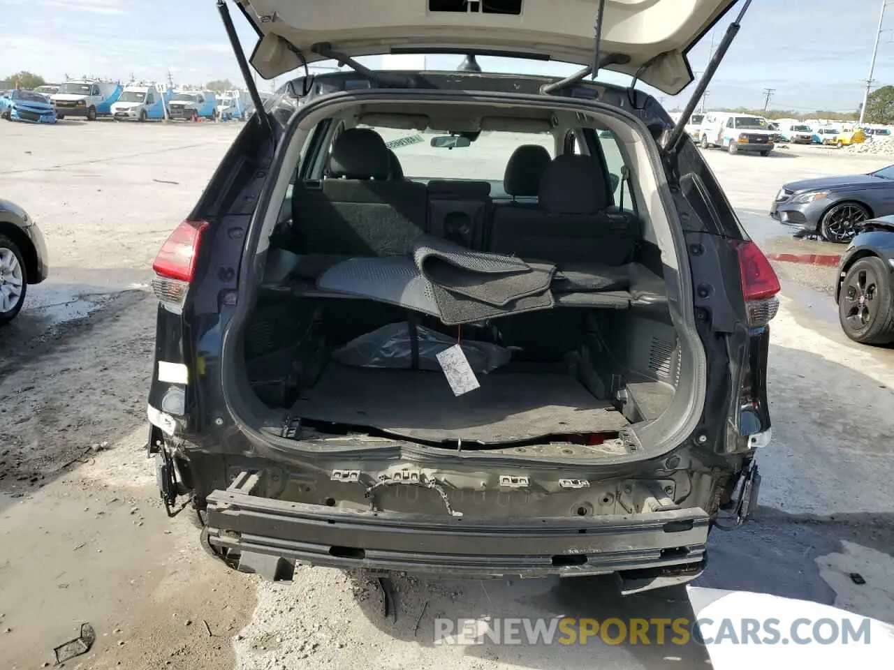 6 Photograph of a damaged car 5N1AT2MT8LC802094 NISSAN ROGUE 2020