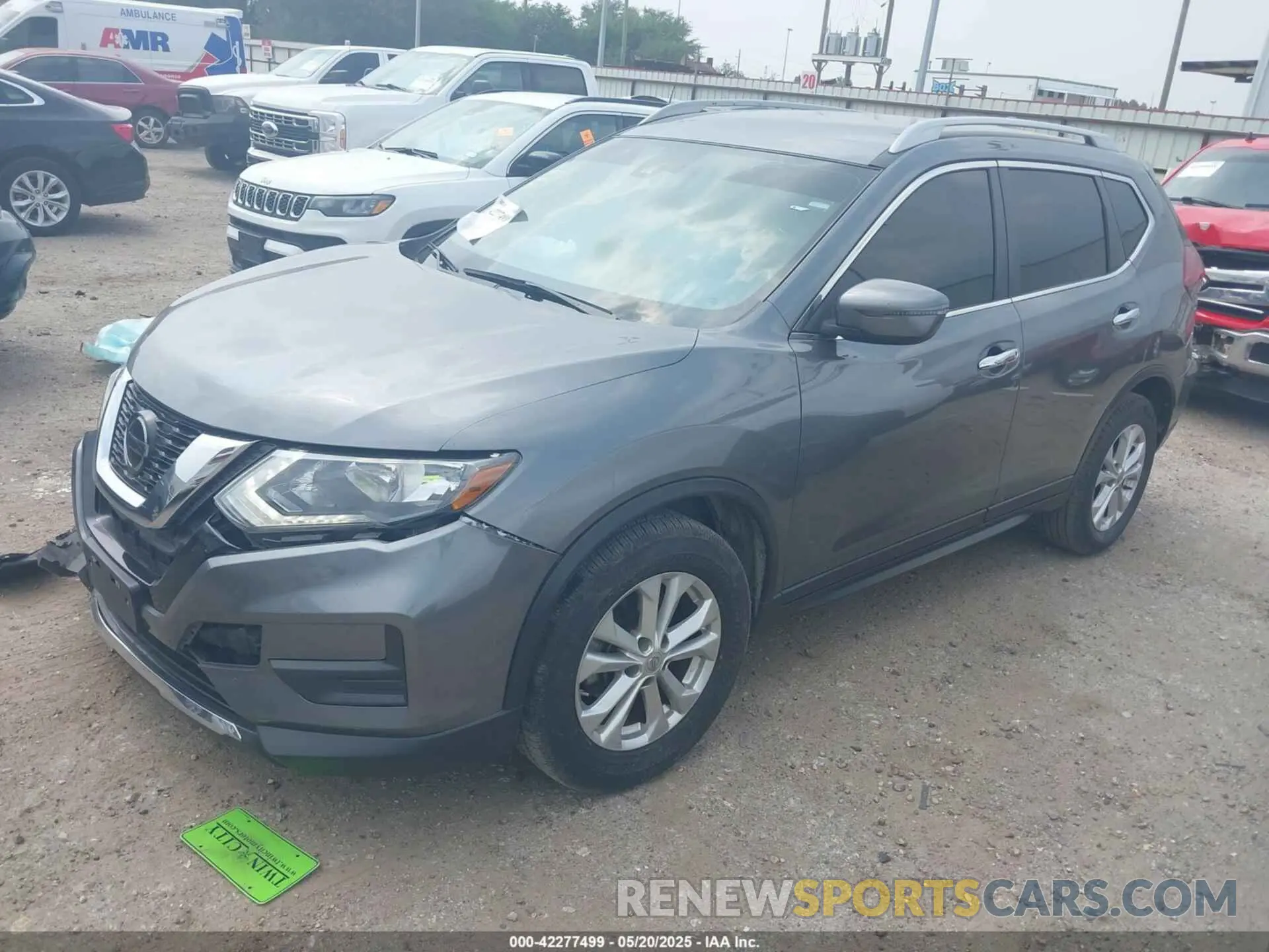 2 Photograph of a damaged car 5N1AT2MT9LC714896 NISSAN ROGUE 2020