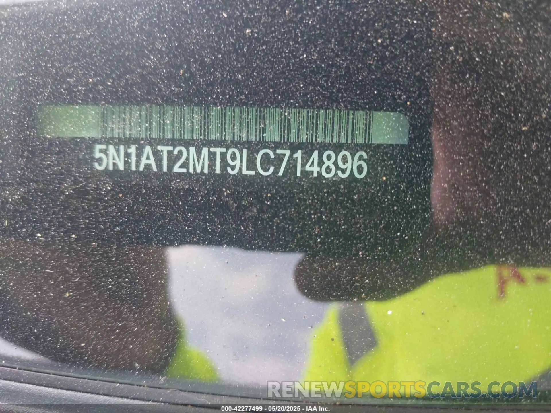 9 Photograph of a damaged car 5N1AT2MT9LC714896 NISSAN ROGUE 2020