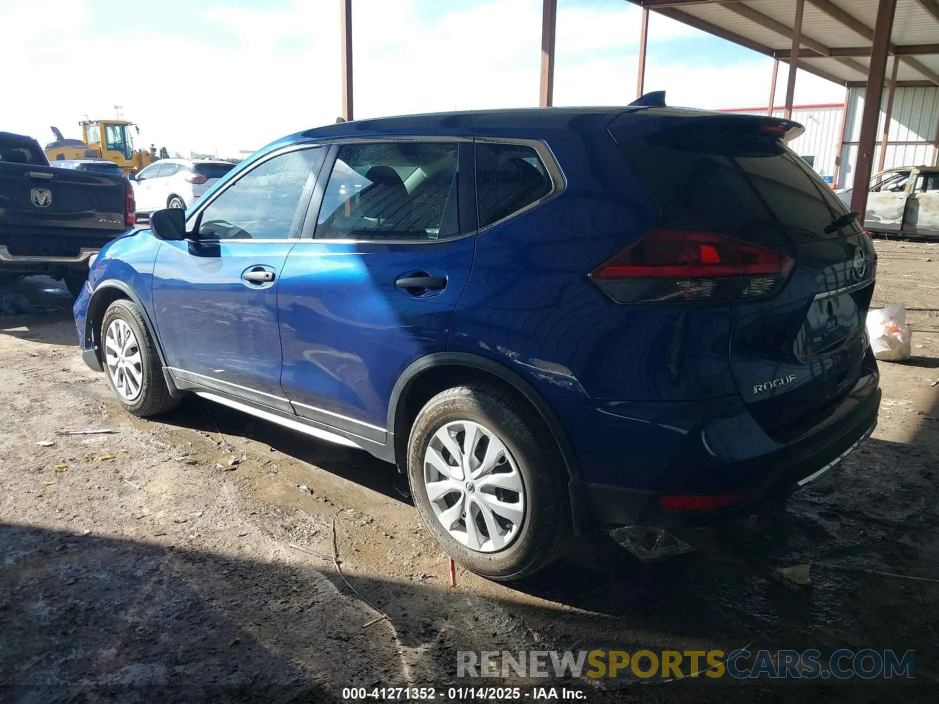 3 Photograph of a damaged car 5N1AT2MT9LC747753 NISSAN ROGUE 2020