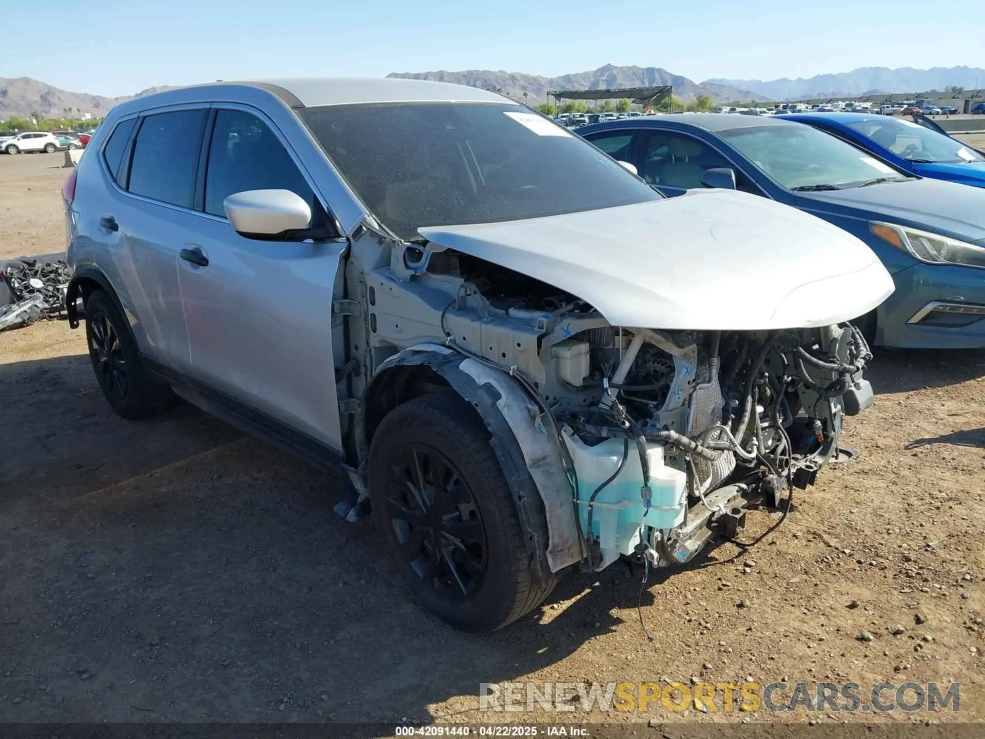 1 Photograph of a damaged car 5N1AT2MT9LC754458 NISSAN ROGUE 2020
