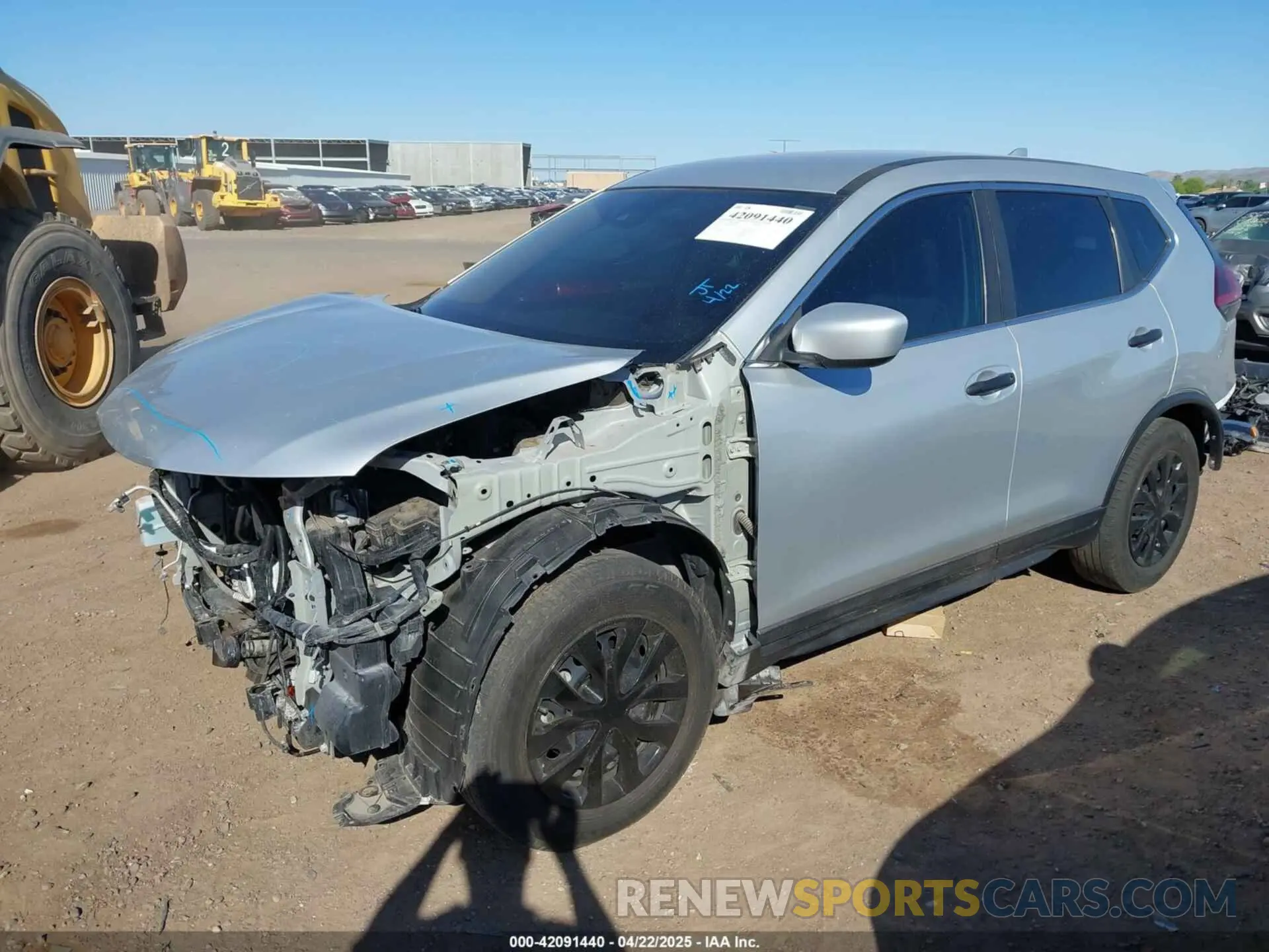 6 Photograph of a damaged car 5N1AT2MT9LC754458 NISSAN ROGUE 2020