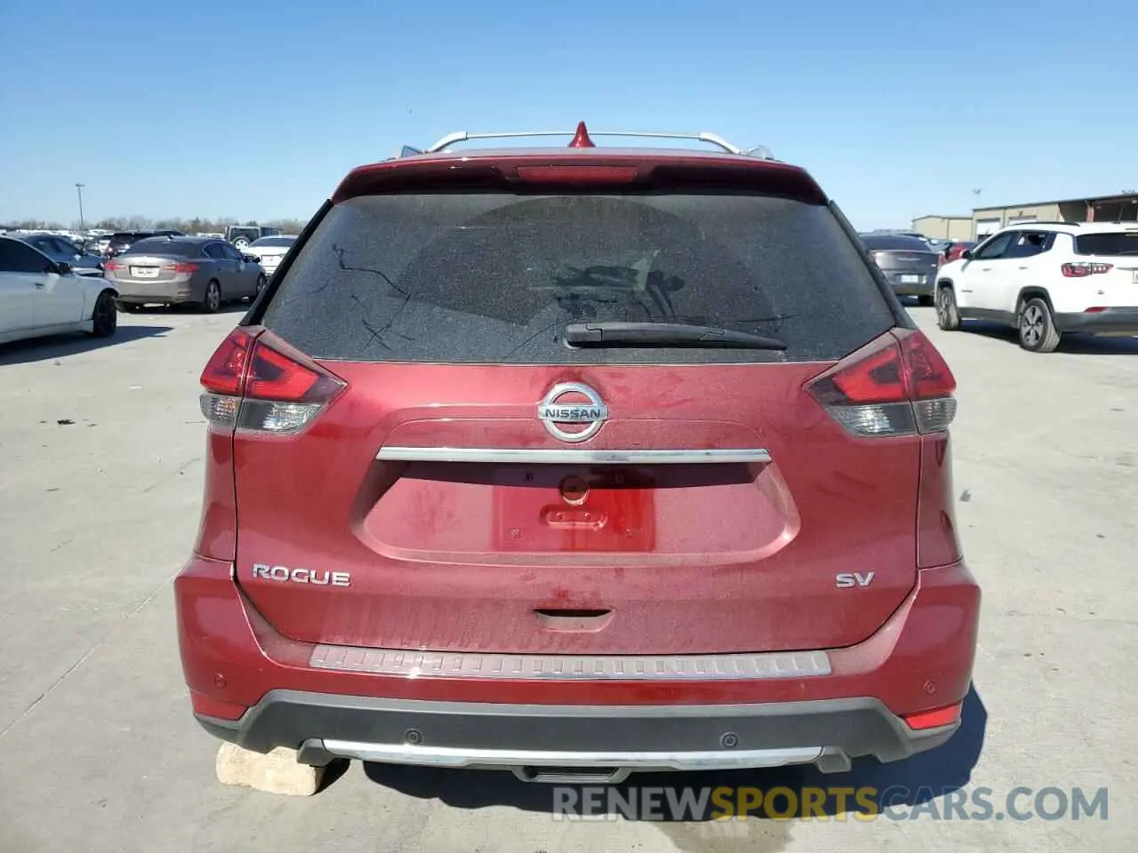 6 Photograph of a damaged car 5N1AT2MT9LC757084 NISSAN ROGUE 2020