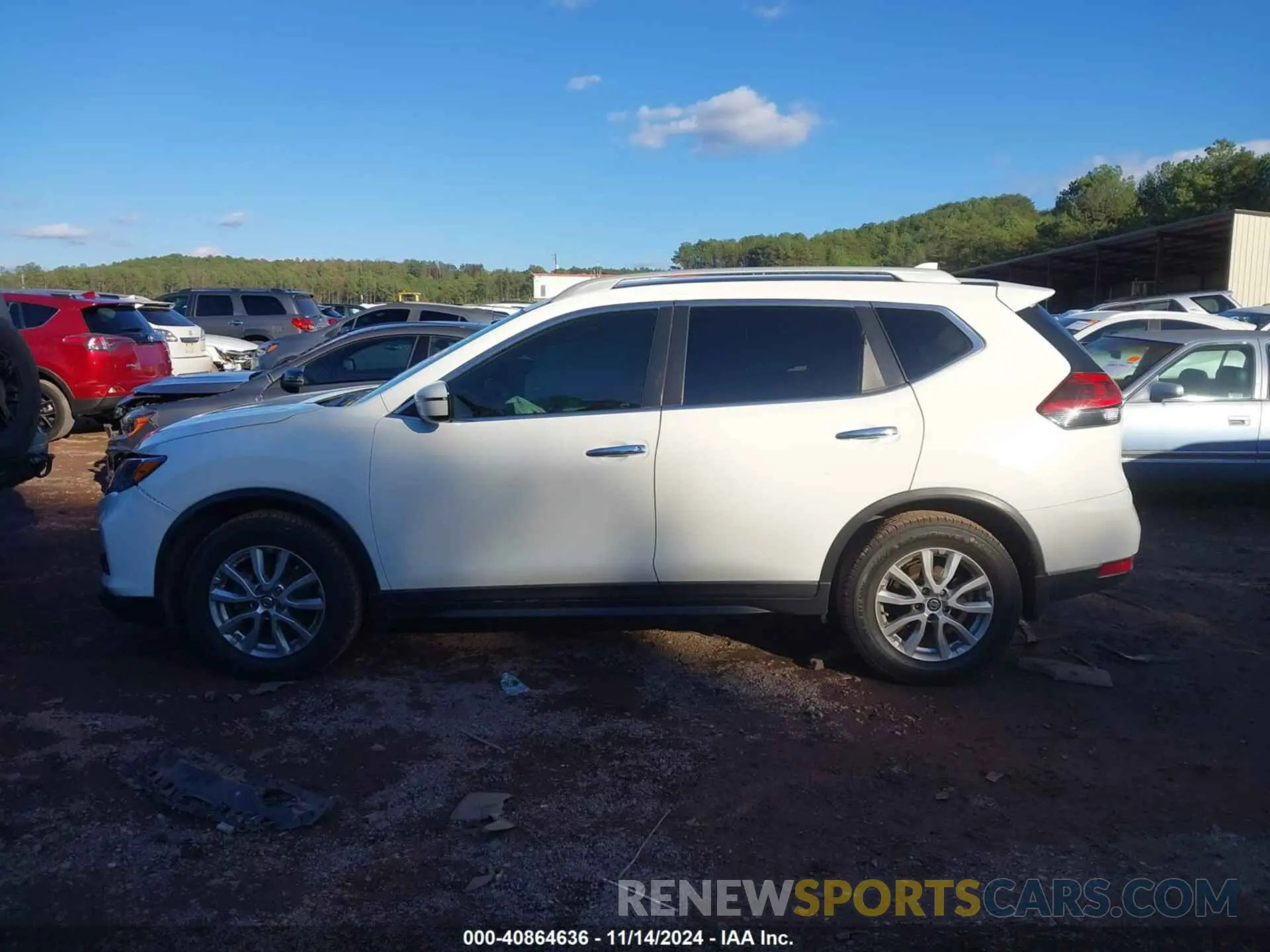 14 Photograph of a damaged car 5N1AT2MT9LC760423 NISSAN ROGUE 2020