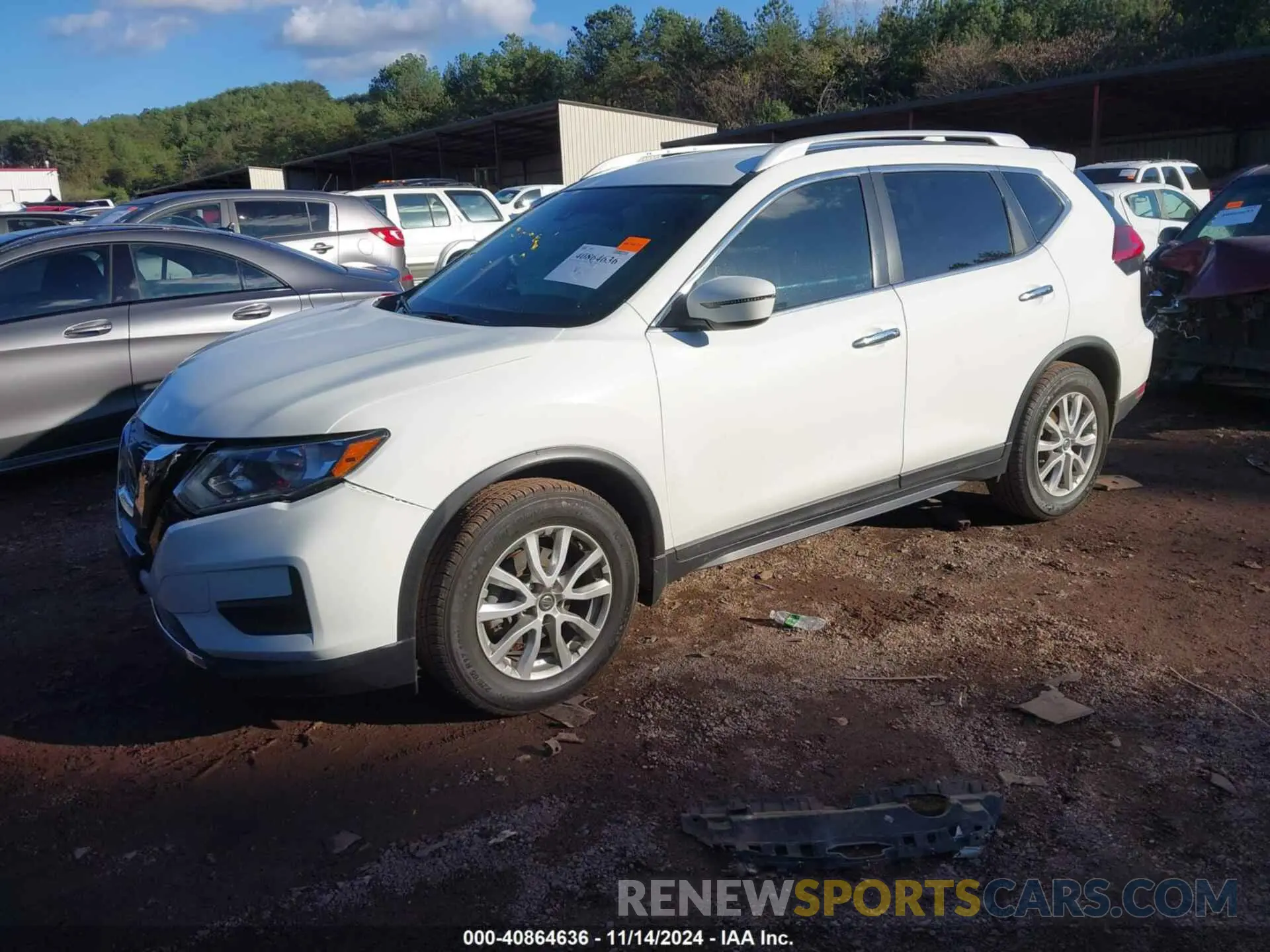 2 Photograph of a damaged car 5N1AT2MT9LC760423 NISSAN ROGUE 2020