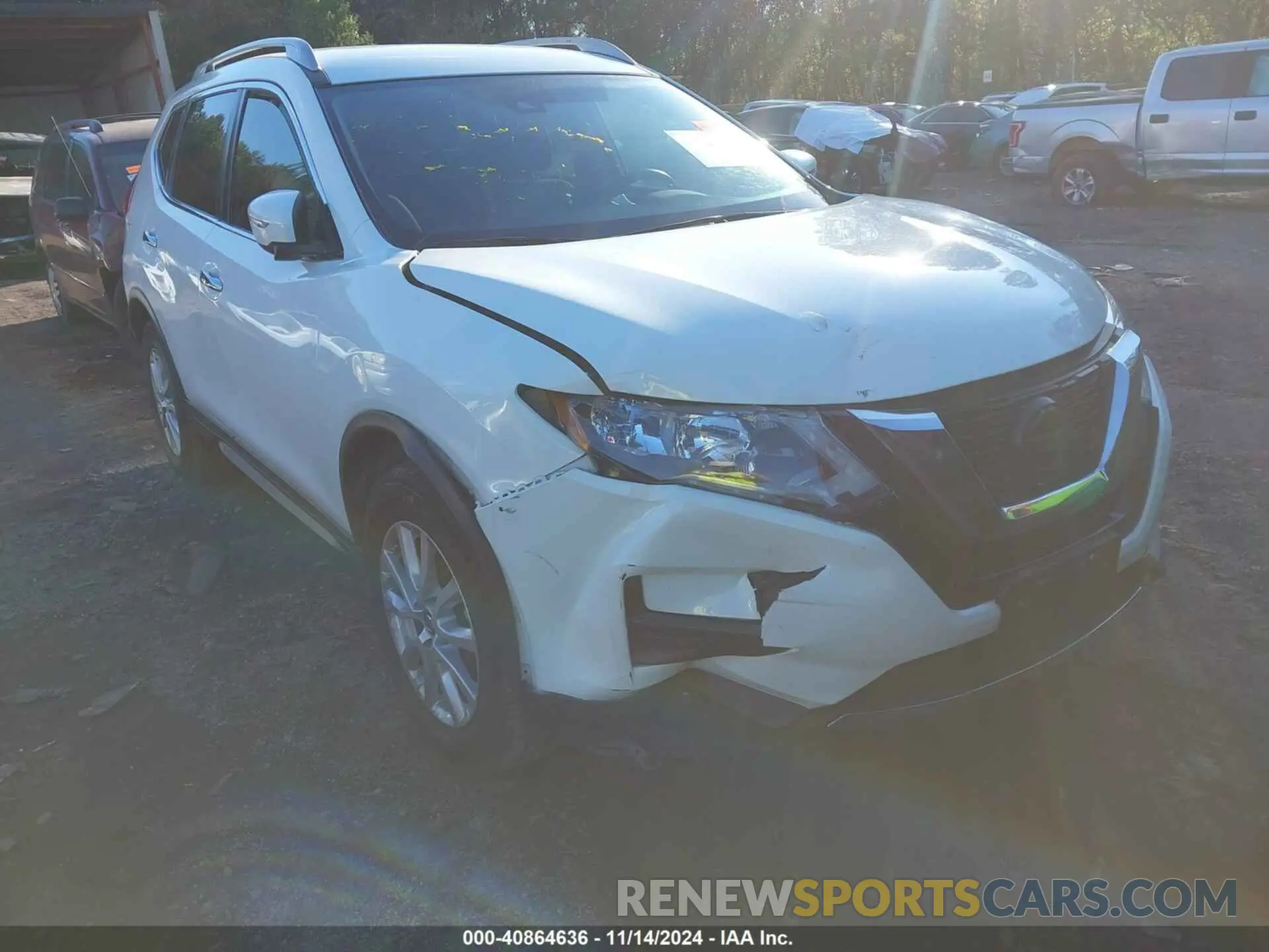 6 Photograph of a damaged car 5N1AT2MT9LC760423 NISSAN ROGUE 2020