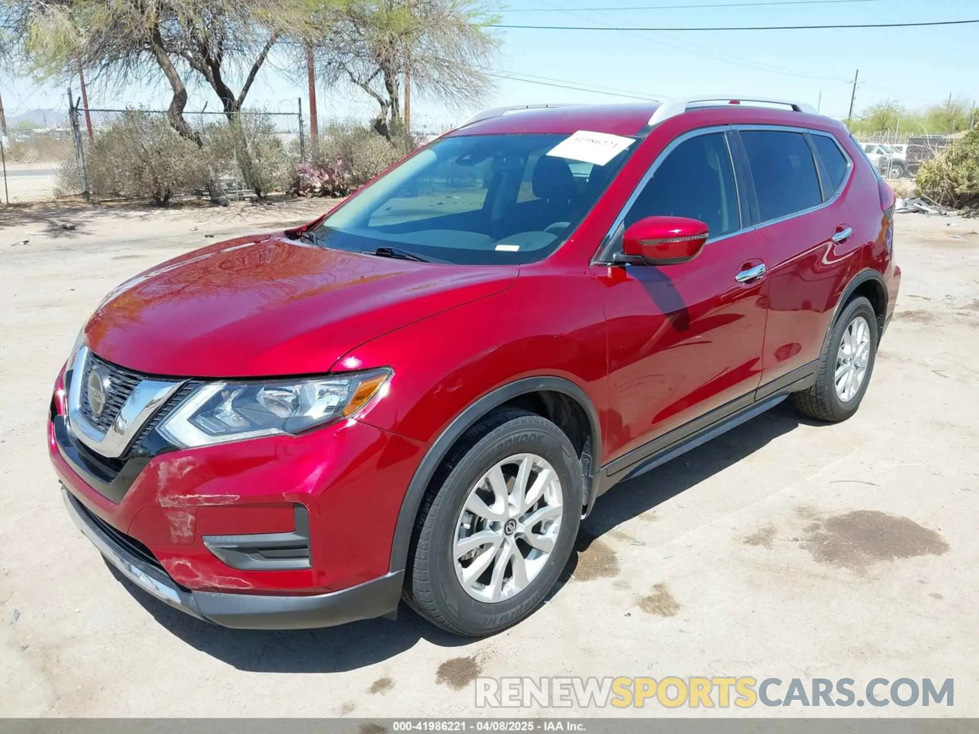 2 Photograph of a damaged car 5N1AT2MT9LC765685 NISSAN ROGUE 2020