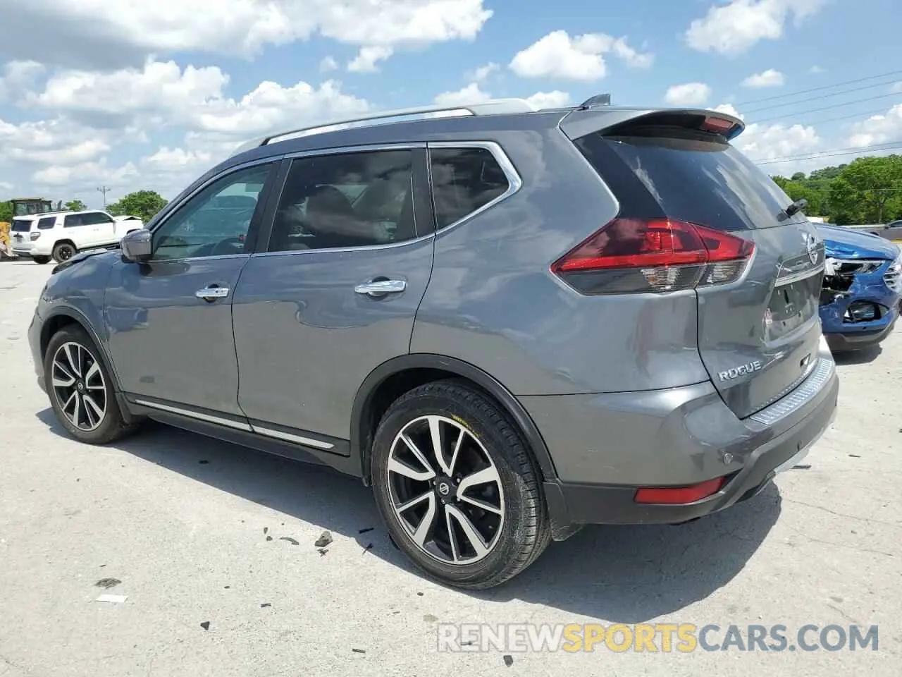 2 Photograph of a damaged car 5N1AT2MT9LC766691 NISSAN ROGUE 2020