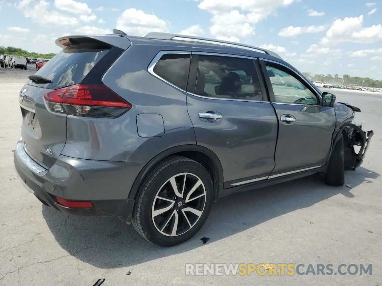 3 Photograph of a damaged car 5N1AT2MT9LC766691 NISSAN ROGUE 2020
