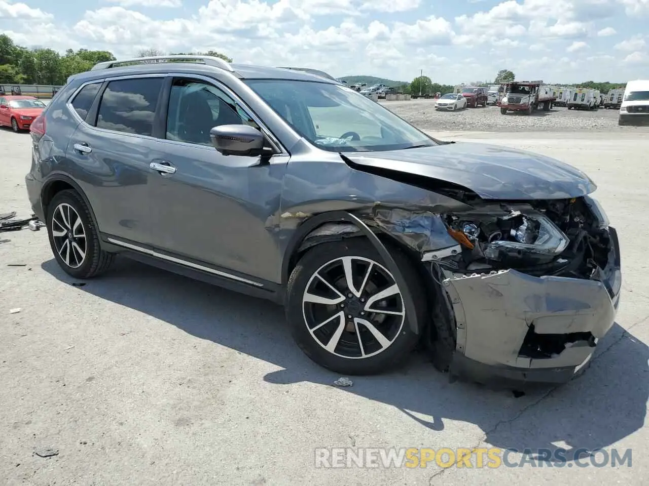 4 Photograph of a damaged car 5N1AT2MT9LC766691 NISSAN ROGUE 2020