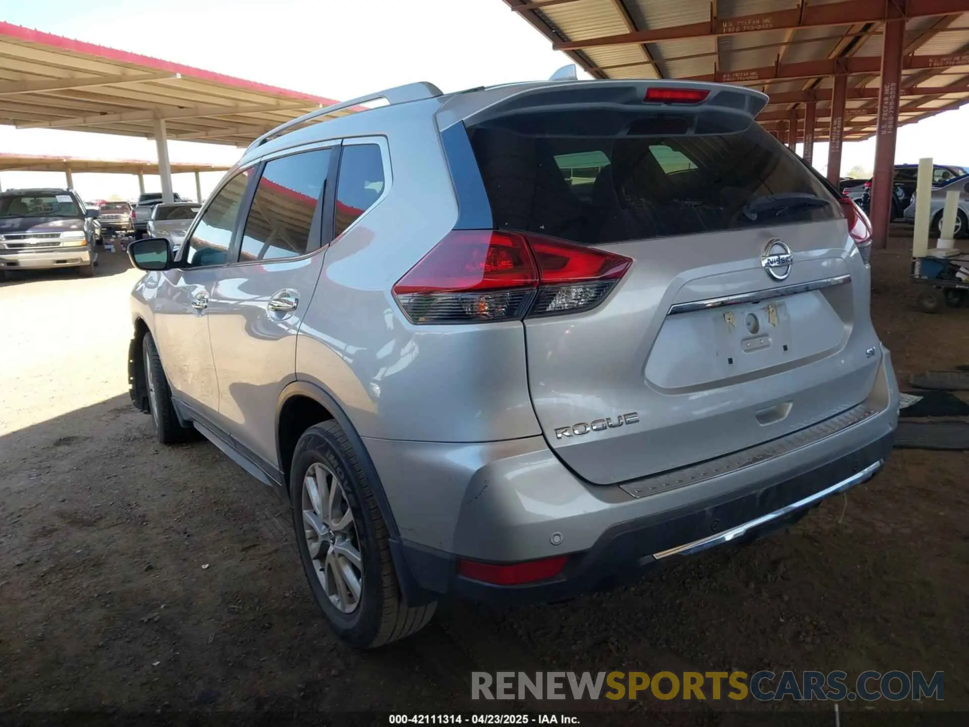 3 Photograph of a damaged car 5N1AT2MT9LC795169 NISSAN ROGUE 2020