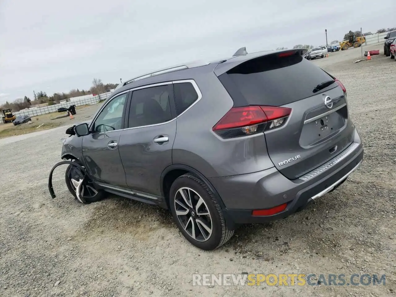 2 Photograph of a damaged car 5N1AT2MTXLC703907 NISSAN ROGUE 2020