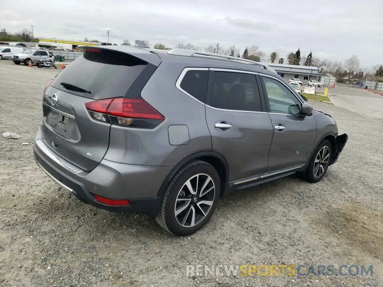 3 Photograph of a damaged car 5N1AT2MTXLC703907 NISSAN ROGUE 2020