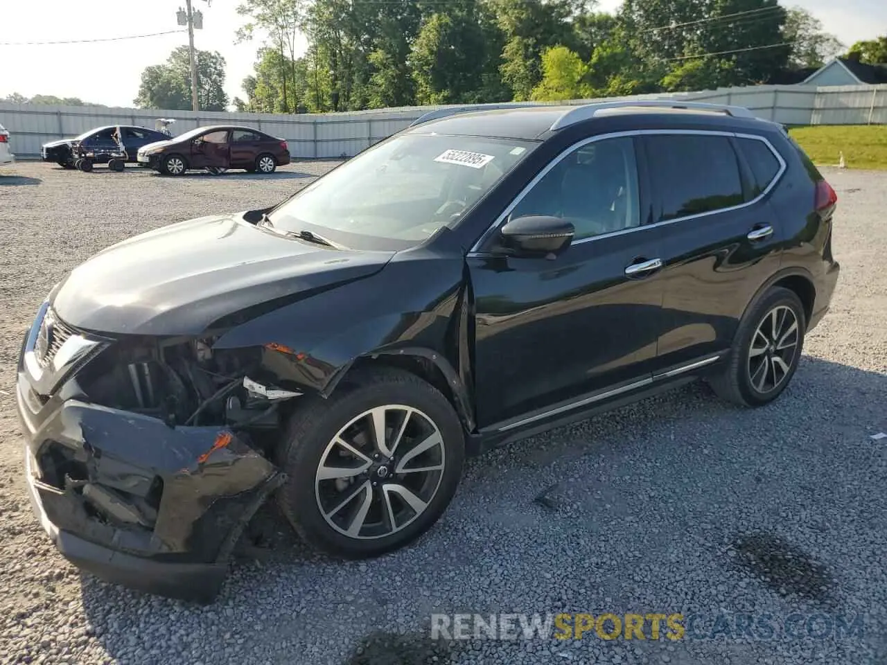 1 Photograph of a damaged car 5N1AT2MTXLC709805 NISSAN ROGUE 2020