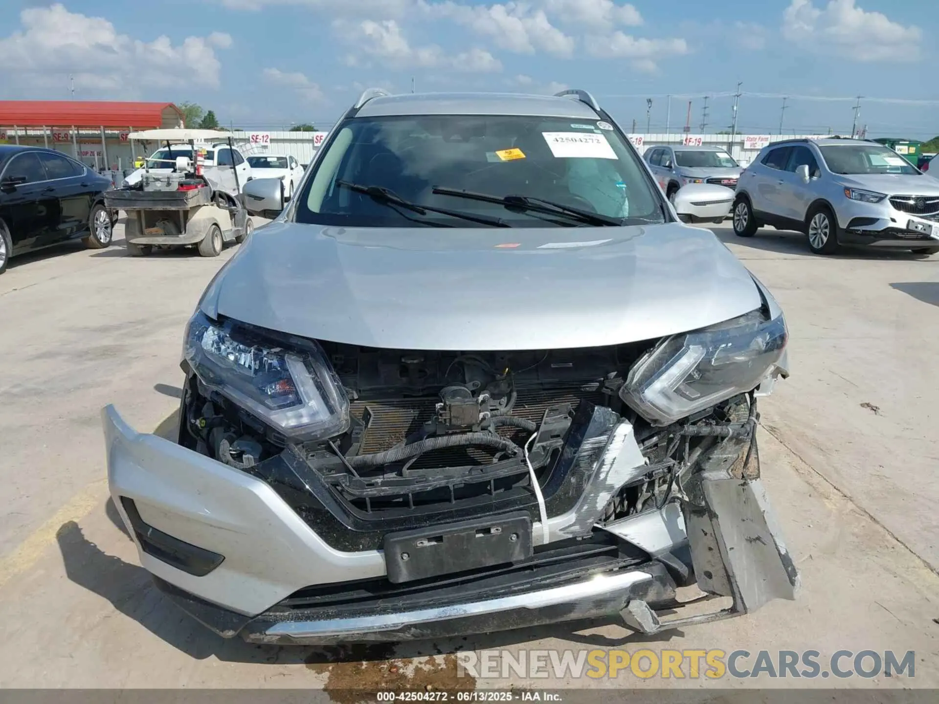 12 Photograph of a damaged car 5N1AT2MTXLC720948 NISSAN ROGUE 2020