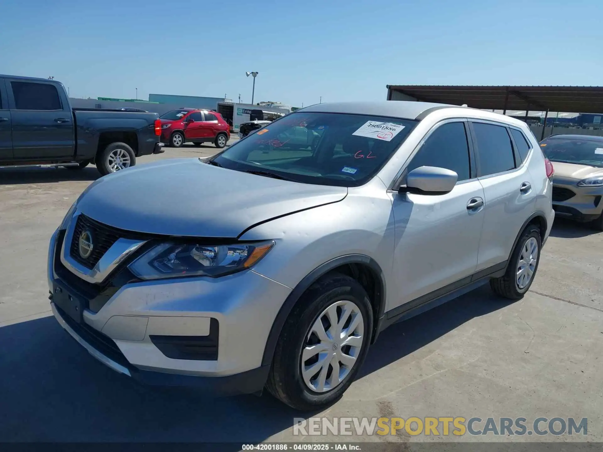 2 Photograph of a damaged car 5N1AT2MTXLC721842 NISSAN ROGUE 2020