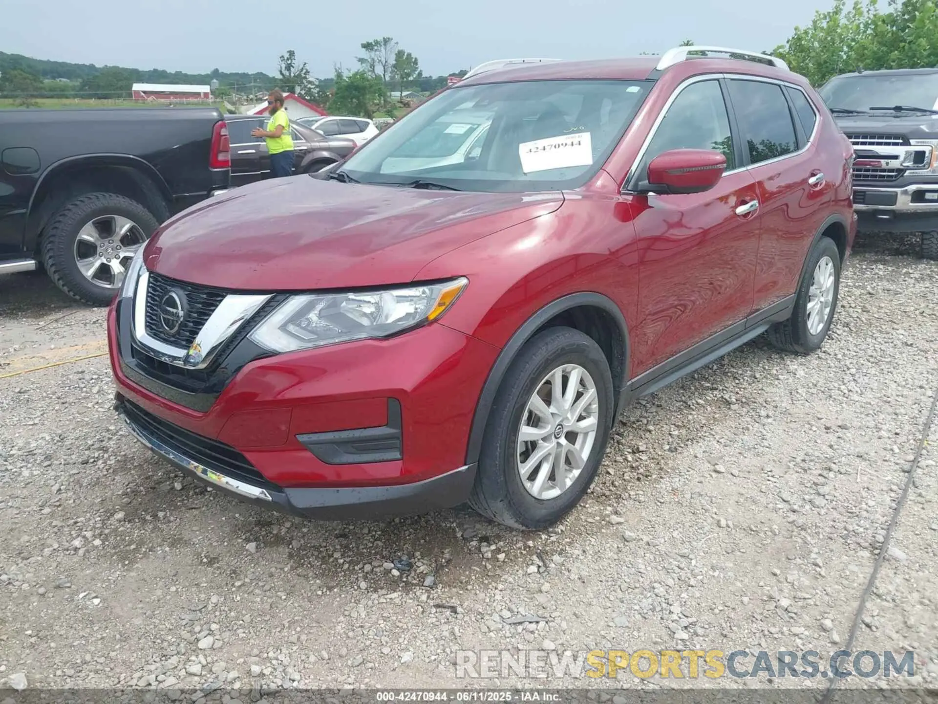 2 Photograph of a damaged car 5N1AT2MTXLC763234 NISSAN ROGUE 2020