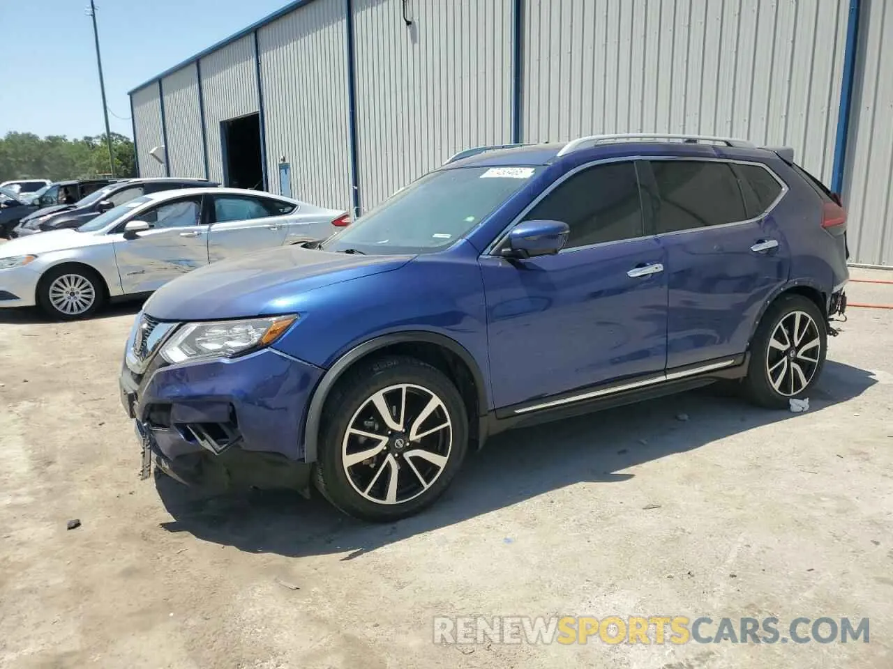 1 Photograph of a damaged car 5N1AT2MTXLC771429 NISSAN ROGUE 2020